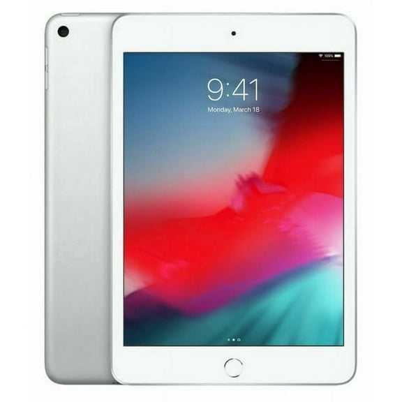 Pre-Owned Apple iPad Mini 5 A2133 Tablet 64GB Silver WiFi 7.9 Inch
