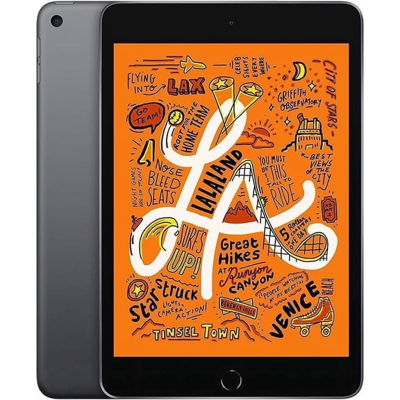 Restored Apple iPad Mini 5th Gen, Apple A12 Bionic 3GB RAM 64GB Storage, Touchscreen, Space Gray/ 7.9"