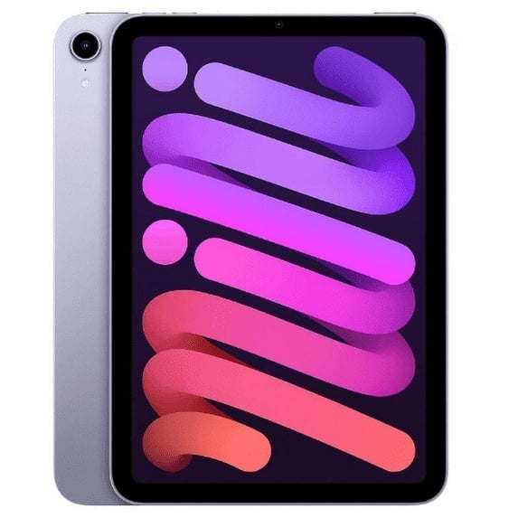 Pre-Owned Apple iPad Mini 6 (6th Gen) 64GB Wi-Fi 8.3 inch Purple Tablet Computer