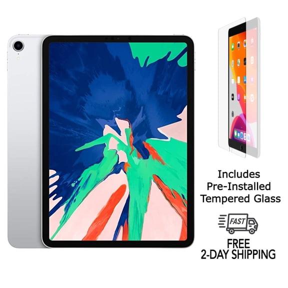 Restored Apple iPad Pro 11" (2018) A1980 (Wi-Fi) 512GB Silver Tablet Computer
