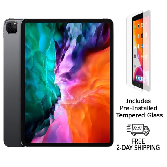 Restored Apple, iPad Pro 12.9" (4th Gen), Tablet Computer, A2229 (WiFi) 128GB Space Gray