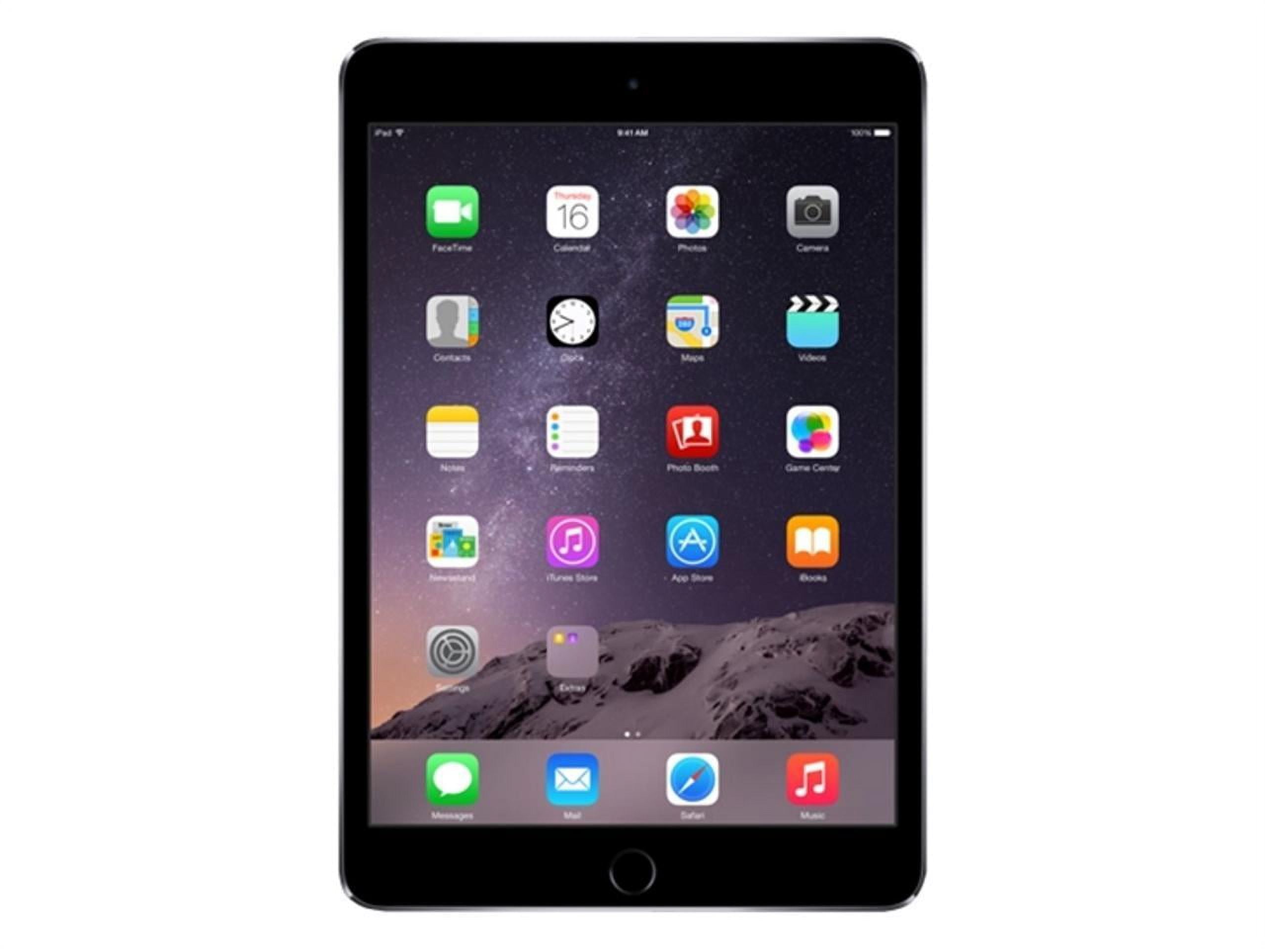 Apple iPad mini 3 16GB Space Gray - Wi-Fi - Pre-Owned - Walmart.com