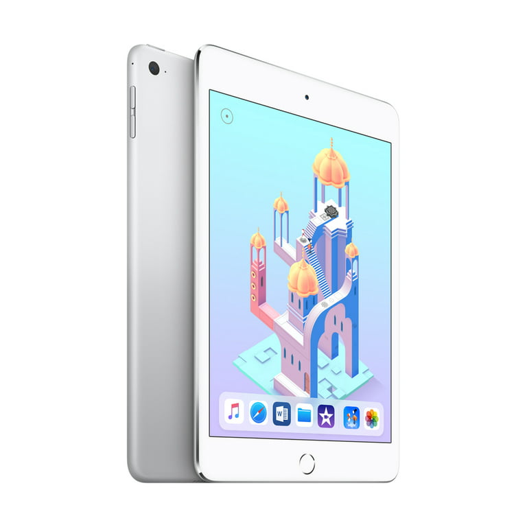 Apple iPad mini 4 - 128GB Wi-Fi - Silver (Certified Refurbished) -  Walmart.com