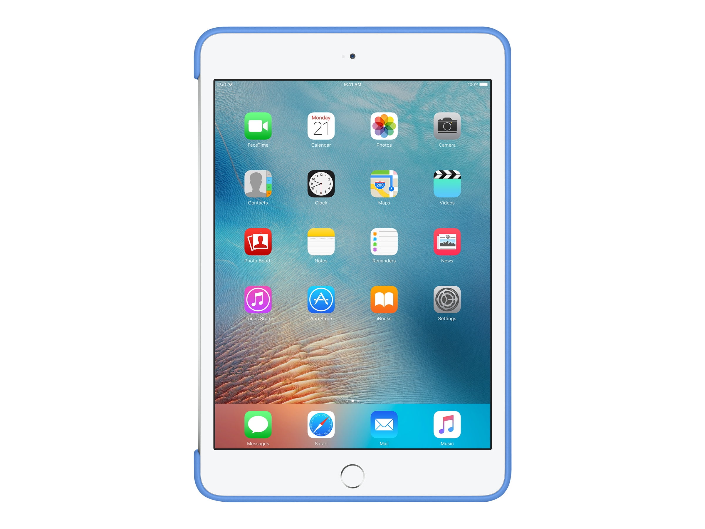 Apple iPad mini 4 Silicone Case - Blue