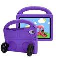 thumbnail image 1 of for Apple iPad mini 6th Gen 8.3 inch 2021 Case for Kids, Silicone Lightweight Shockproof Kid-Proof Hybrid Tablet Cover with Handle Stand for iPad mini (6th Generation) - Purple, 1 of 5