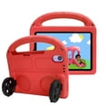 thumbnail image 1 of for Apple iPad mini 6th Gen 8.3 inch 2021 Case for Kids, Silicone Lightweight Shockproof Kid-Proof Hybrid Tablet Cover with Handle Stand for iPad mini (6th Generation) - Red, 1 of 4