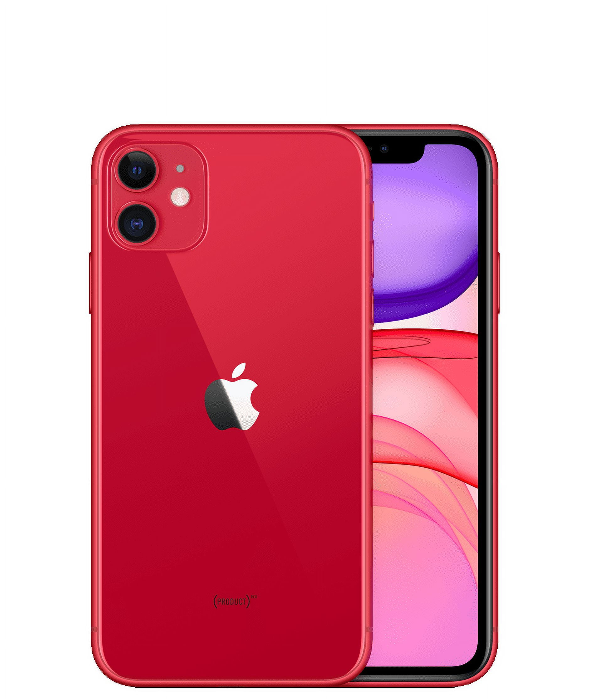 Apple iPhone 11 128GB Fully Unlocked Red (No Face ID) (Refurbished: Good)
