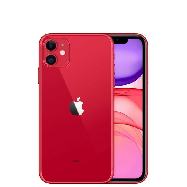 Apple iPhone 11 128GB Red AT&T Locked Grade B - Walmart.com