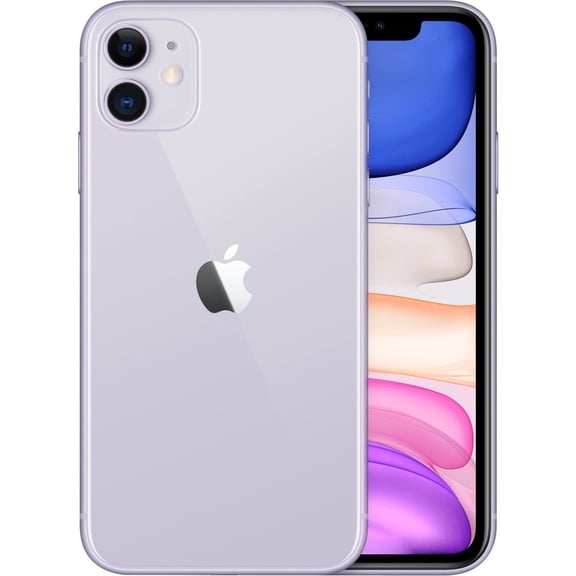 Open Box Apple iPhone 11 A2111 256 GB Smartphone, 6.1" LCD HD 1792 x 828, 4 GB RAM, iOS 13, 4G, Purple