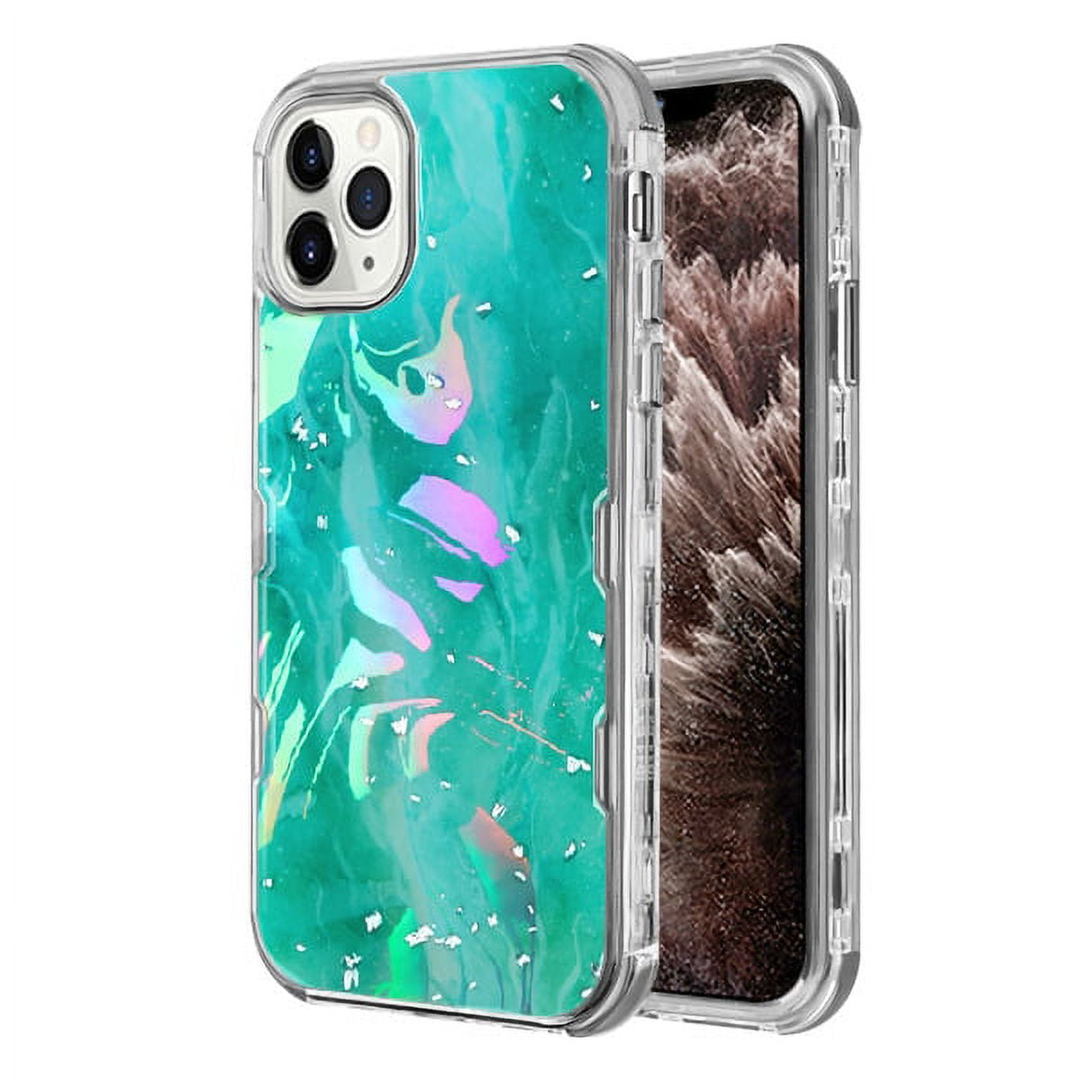 Amazon.com: Luxury Marble Transparent Phone Case for iPhone