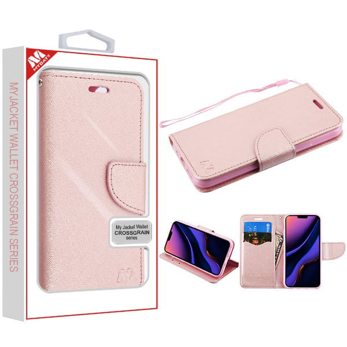 Premium Leather Jacka Type Flip Case for Apple iPhone 14 Pro (6.1