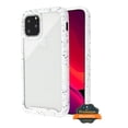 thumbnail image 1 of Apple iPhone 11 PRO Phone Case Hybrid Cover with [Rigid Panel] [TPU Cushion] Enhanced Hand-Grip TPU Cushion Frame + Transparent Clear Shock-Absorbing Armor Rubber Bumper WHITE Cover for iPhone 11 Pro, 1 of 6