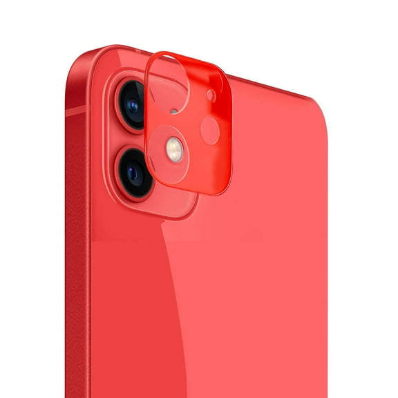 for Apple iPhone 11 Pro Max Camera Lens Protector Back Tempered Glass Camera [Case Friendly][Anti-Scratch] One Piece Design Cover ,Xpm Protector [Red]