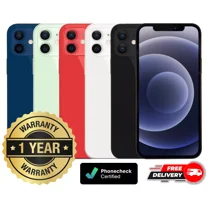 Pre-Owned Apple iPhone 12 - Carrier Unlocked - 64 GB Black (Fair)
