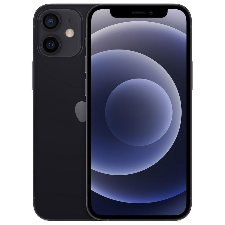 Apple iPhone 12 Mini 256GB Black Fully Unlocked 5G LTE Cellular MG8R3LL/A - Grade B Used