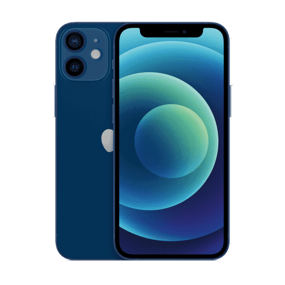 Pre-Owned Apple iPhone 12 mini- Carrier Unlocked -128 GB Blue (Good)