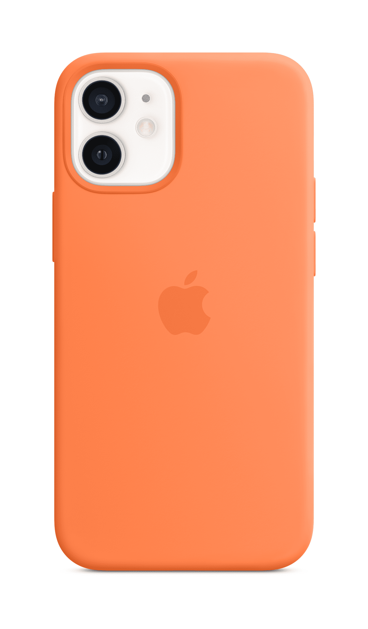 Apple iPhone 12 Mini Silicone Case with MagSafe Kumquat