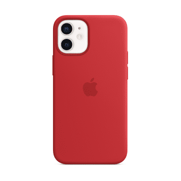 Apple iPhone 12 Mini Silicone Case with MagSafe - (Product) Red