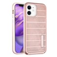 thumbnail image 1 of Apple iPhone 12 Pro, iPhone 12 /6.1" Phone Case [Shockproof] Hybrid Impact Heavy Duty Dual Layers Body Protective Textured Anti Slip Armor Rubber Rugged Cover ROSE GOLD for Apple iPhone 12 /12 Pro, 1 of 9