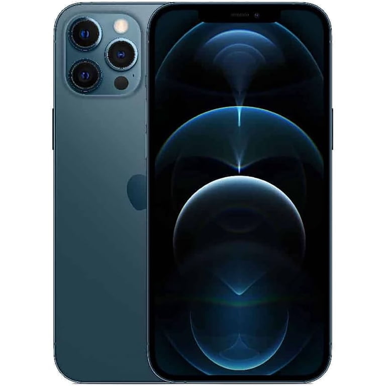 美品！iPhone 12 Pro MAXパシフィックブルー 512GB Apple iPhone 12 Pro Max, 512GB, Pacific Blue, Fully Unlocked, 6.7