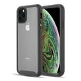 thumbnail image 1 of Apple iPhone 12 Pro Max /6.7" Phone Case Hybrid Cover Rugged [TPU Cushion] Enhanced Hand-Grip TPU Cushion Bumper + Clear Shock-Absorbing Frame Protective Hard BLACK Cover Fit for iPhone 12 PRO MAX, 1 of 7