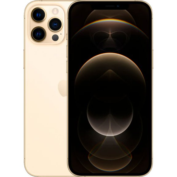 Pre-Owned Apple iPhone 12 Pro Max - Carrier Unlocked - 128 GB Gold (Fair)