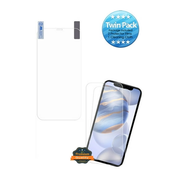 Apple iPhone 12 Pro, iPhone 12 /6.1" Screen Protector [2 Pack] HD Clear Transparent PET Flexible Soft Protetive Film LCD, Case Friendly, Anti-Bubble Screen Protector for Apple iPhone 12 /12 Pro