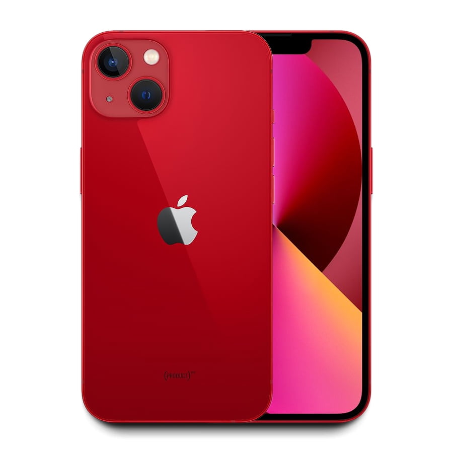 Apple iPhone 13 (256GB) レッド　ケース付き Apple-iPhone-13-A2482-128GB-