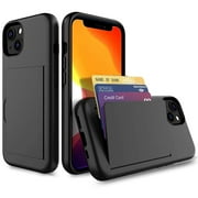 Apple iPhone 13 Dual-Layer Wallet Case