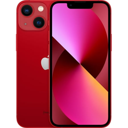 Apple iPhone 13 Mini 128GB (PRODUCT) Red LTE Cellular Straight Talk/TracFone MLHQ3LL/A - TF