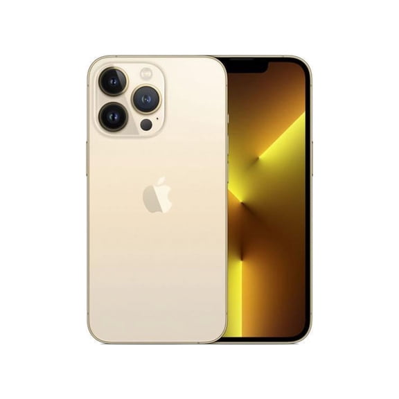 Pre-Owned Apple iPhone 13 Pro Cell Phone 512GB 16GB RAM Gold MLUY3VC/A