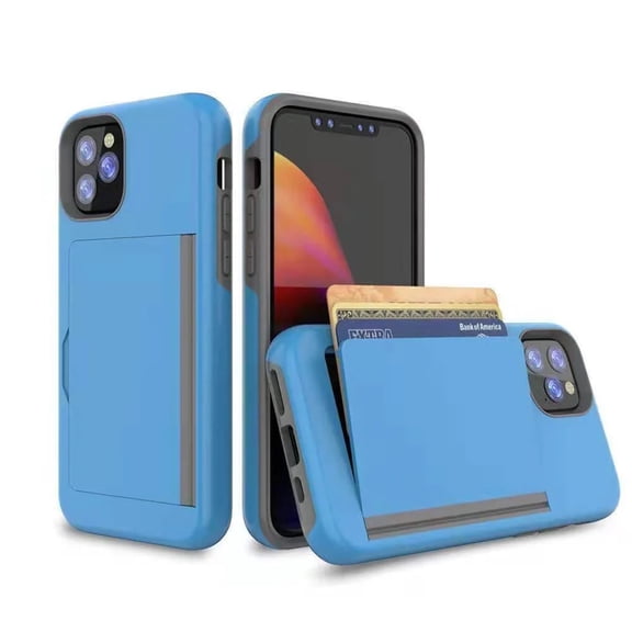 Apple iPhone 13 Pro Max Dual-Layer Wallet Case