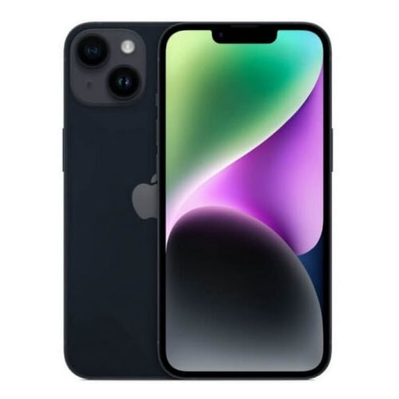 Pre-Owned Straight Talk Apple iPhone 14 Plus Cell Phone 128 GB 6 GB RAM Midnight