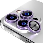 For Apple iPhone 14 Pro/14 Pro Max 2022 15 Pro/15 Pro Max 2023 Rome Tech CD Series Lens 3 + 1 spare - Lavender