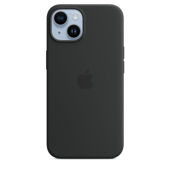 Open Box Apple iPhone 14 Silicone Case with MagSafe - Midnight