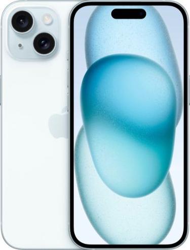 Boost Mobile Apple iPhone 15 Cell Phone 128GB 6GB RAM Blue