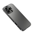 thumbnail image 1 of For Apple iPhone 15 Case, Metal Alloy Frame Rugged Bumper Drop Protection Shockproof Anti-Scratch Slim Fit Luxury Phone Case Cover for Apple iPhone 15, Black, 1 of 6