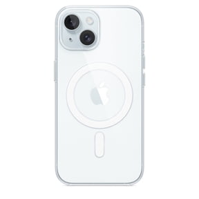Apple iPhone 15 Case, Clear, with MagSafe