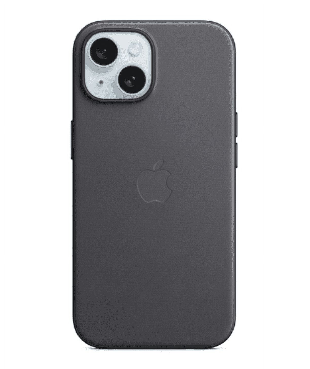 Apple iPhone 15 FineWoven Case with MagSafe - Black