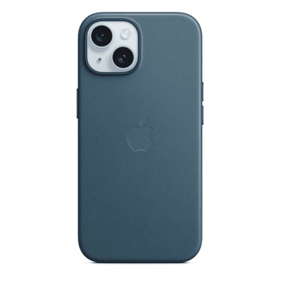 Apple iPhone 15 FineWoven Case with MagSafe - Pacific Blue