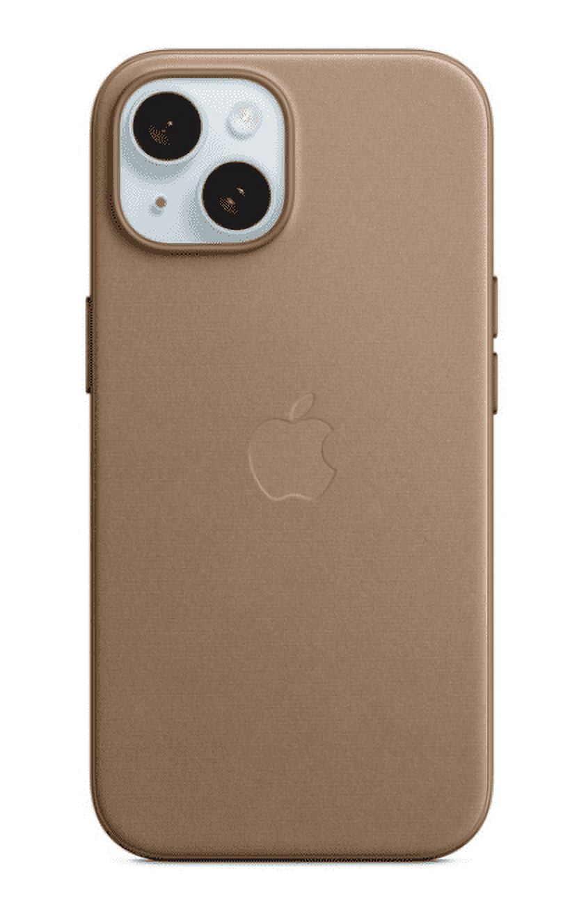 Apple iPhone 15 FineWoven Case with MagSafe - Taupe - Walmart.com