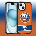 thumbnail image 1 of Apple iPhone 15 - NHL Licensed New York Islanders Team Logo on Jersey Textured Dual Layer Case, 1 of 5