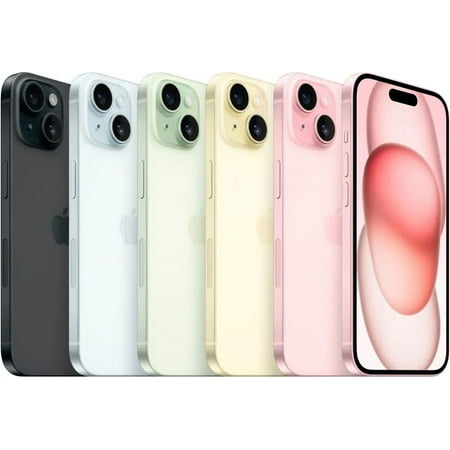 Apple iPhone 15 Plus A2847 128GB Black (US Model) - Factory Unlocked Cell Phone - Very Good Condition