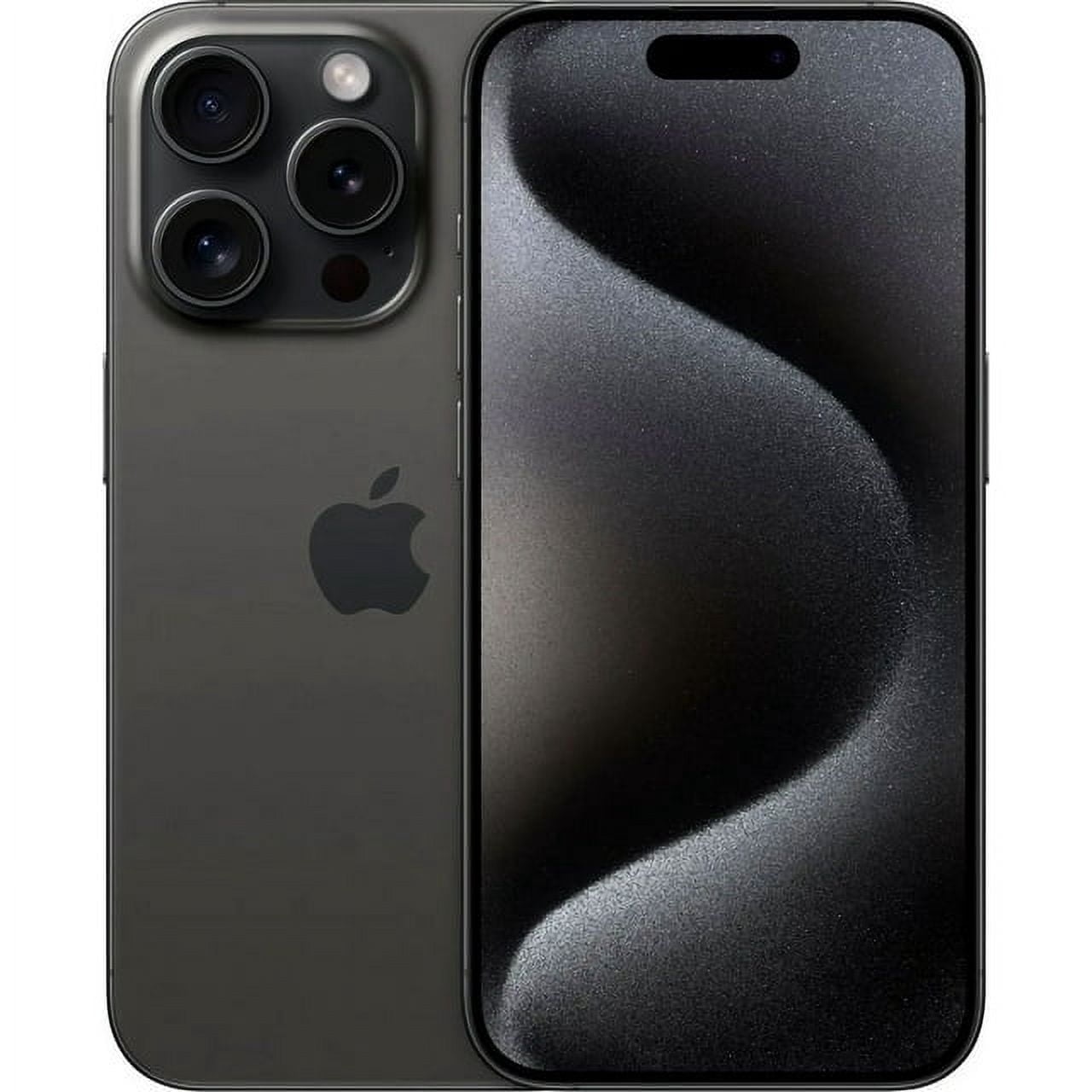 Pre-Owned Straight Talk Apple iPhone 15 Pro, 256GB, Black - Prepaid Smartphone