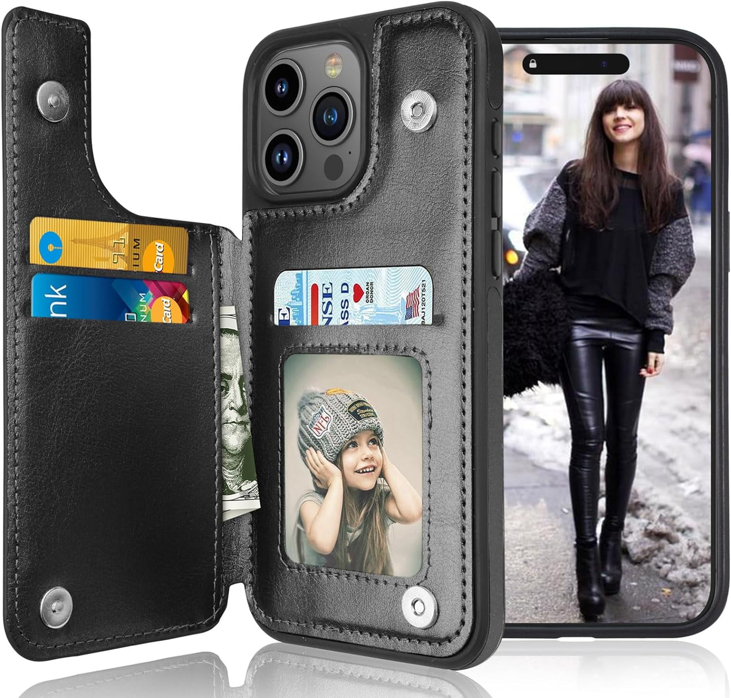 Amazon.com: Bellroy Phone Case – 3 Card for iPhone 15 Pro