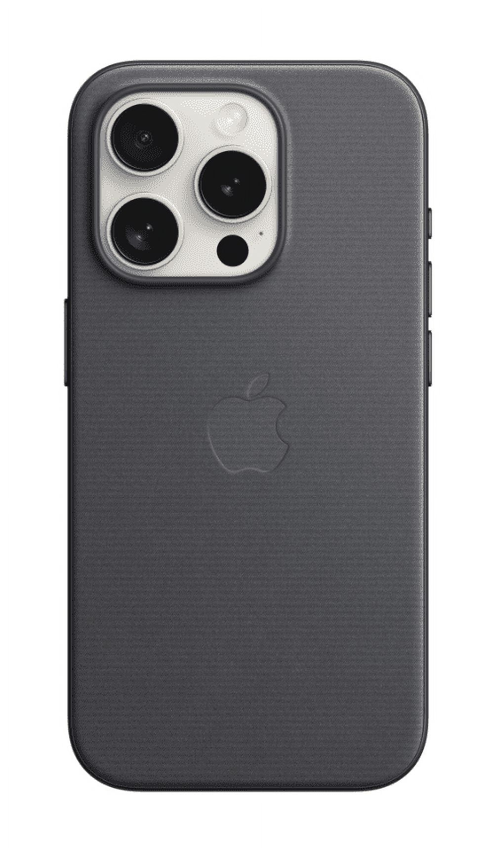 Apple iPhone 15 Pro FineWoven Case with MagSafe - Black - Walmart.com
