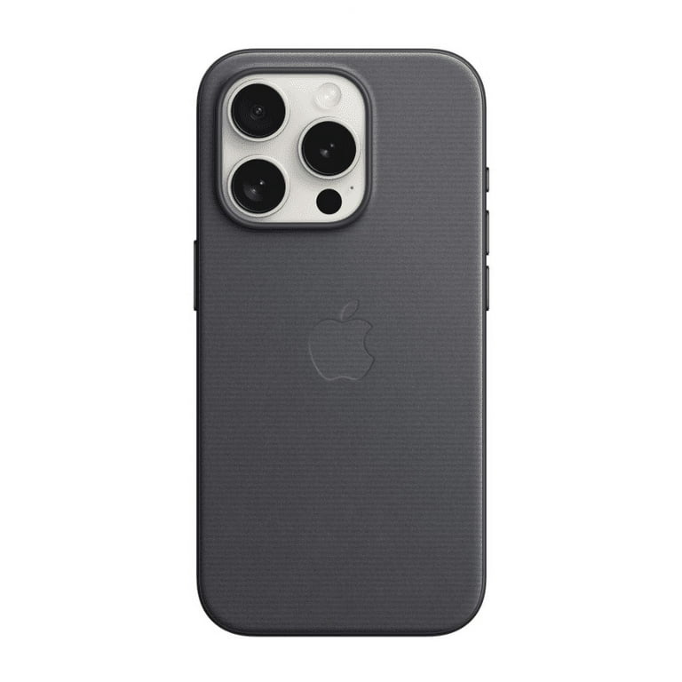 【Apple純正品】 iPhone 15 Pro FineWoven Case Apple iPhone 15 Pro FineWoven Case with MagSafe - Black - Walmart.com