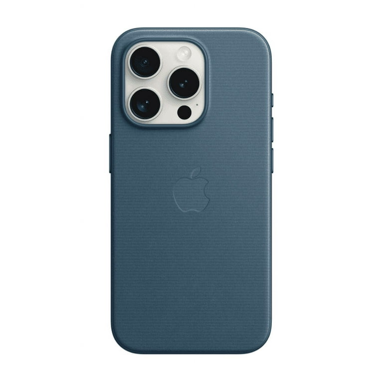 純正品iPhone 15 Pro FineWoven Case MagSafe Apple iPhone 15 Pro FineWoven Case with MagSafe - Pacific Blue