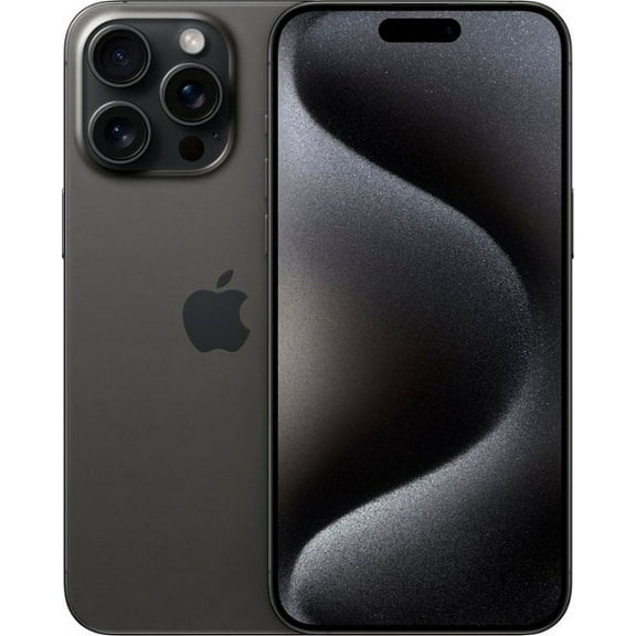 Pre-Owned Apple iPhone 15 Pro Max 1TB Black Titanium AT&T with 8GB RAM