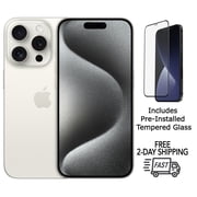 Restored Apple iPhone 15 Pro Max A2849 256GB 8GB RAM, White Titanium